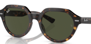 Verres originaux Ray-Ban RB4399 Gina, couleur 31 · Vert