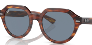 Verres originaux Ray-Ban RB4399 Gina, couleur 62 · Bleu
