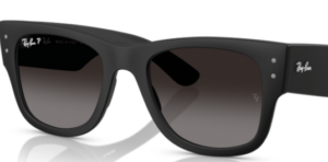 Verres originaux Ray-Ban RB4840S, couleur T3 · Gris foncé dégradé polarisé · plastique
