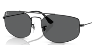 Verres originaux Ray-Ban RB3845 Explorer 5, couleur B1 · Gris foncé