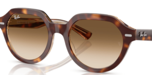 Verres originaux Ray-Ban RB4399 Gina, couleur 51 · Marron clair dégradé