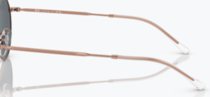 Branches originales Ray-Ban RB3565 Jack, couleur 9202 · Rose or