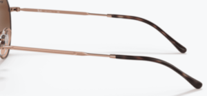 Branches originales Ray-Ban RB3565 Jack, couleur 9035 · Cuivre