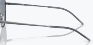 Branches originales Ray-Ban RB3589, couleur 9249 · Gunmetal