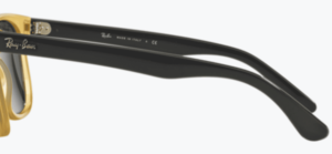 Branches originales Ray-Ban RB4184, couleur 6043 · Honey