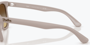 Branches originales Ray-Ban RB4184, couleur 886/85 · Mat beige