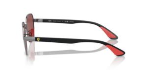 Branches originales Ray-Ban RB3794M, couleur F001 · Gunmetal