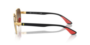 Branches originales Ray-Ban RB3794M, couleur F029 · Arista or