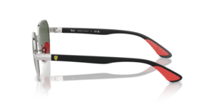 Branches originales Ray-Ban RB3794M, couleur F031 · Argent