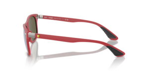 Branches originales Ray-Ban RB4607M, couleur F628 · Rouge