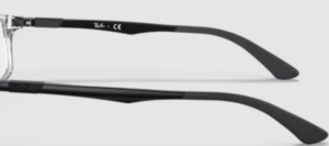 Branches originales Ray-Ban RB7017 vue, couleur 5943 · Transparent