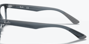 Branches originales Ray-Ban RB7025 vue, couleur 5719 · Trasparent gris bleu