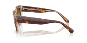 Branches originales Ray-Ban RB2286 Doreen, couleur 1414 · Havane clair sur transparent multicolour
