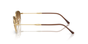 Branches originales Ray-Ban RB3749, couleur 001/51 · Arista/marron leather