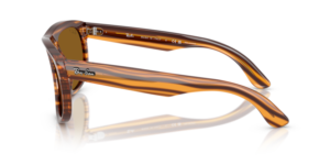 Branches originales Ray-Ban RB0501S Boyfriend Reverse, couleur 6791 · Rayé havane