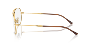 Branches originales Ray-Ban RB3735 Bain Bridge, couleur 2500 · Arista or