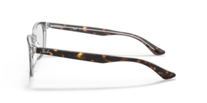 Branches originales Ray-Ban RB5375, couleur 5082 · Havane sur transparent