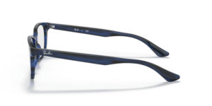 Branches originales Ray-Ban RB5375, couleur 8053 · Rayé bleu