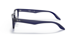 Branches originales Ray-Ban RB5408D, couleur 5986 · Transparent bleu foncé