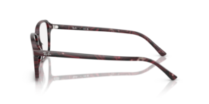 Branches originales Ray-Ban RB5431, couleur 8393 · Transparent fantasy violet & rouge
