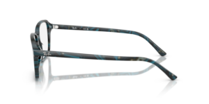 Branches originales Ray-Ban RB5431, couleur 8394 · Transparent fantasy bleu & gris