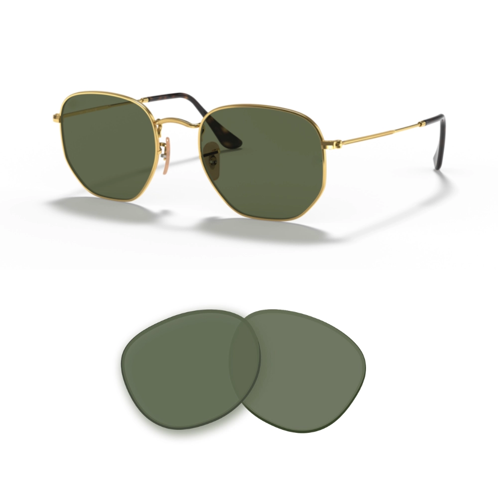 Verres Ray-Ban 3548N Hexagonal Compatible