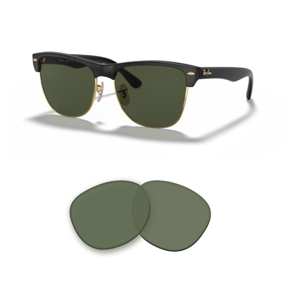 Verres Ray-Ban 4175 Clubmaster Oversize Compatible