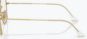Branches originales Ray-Ban RB3857 Frank, couleur 001 · Arista
