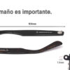 Branches compatibles pour Ray-Ban RB4340 Wayfarer