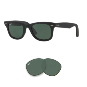 Verres Ray-Ban RB2140QM – WAYFARER LEATHER Originaux