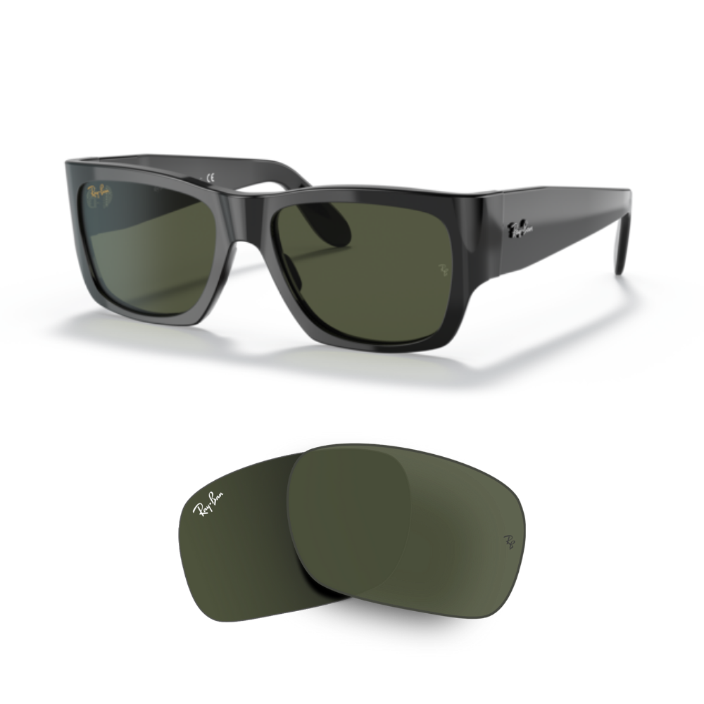 Verres Ray-Ban 2187 WAYFARER NOMAD Originaux