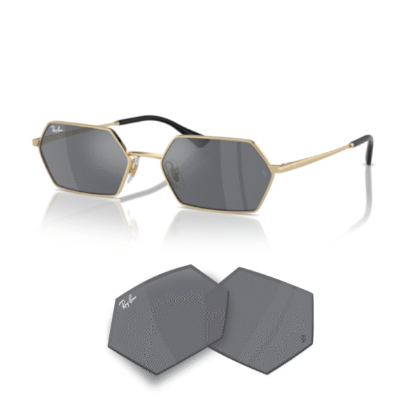 Verres de remplacement Ray-Ban RB3728 YEVI originaux