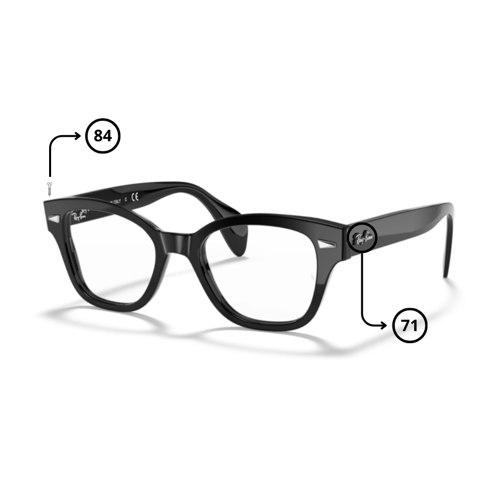 Pièces Rechange Ray-Ban 0880 Originaux