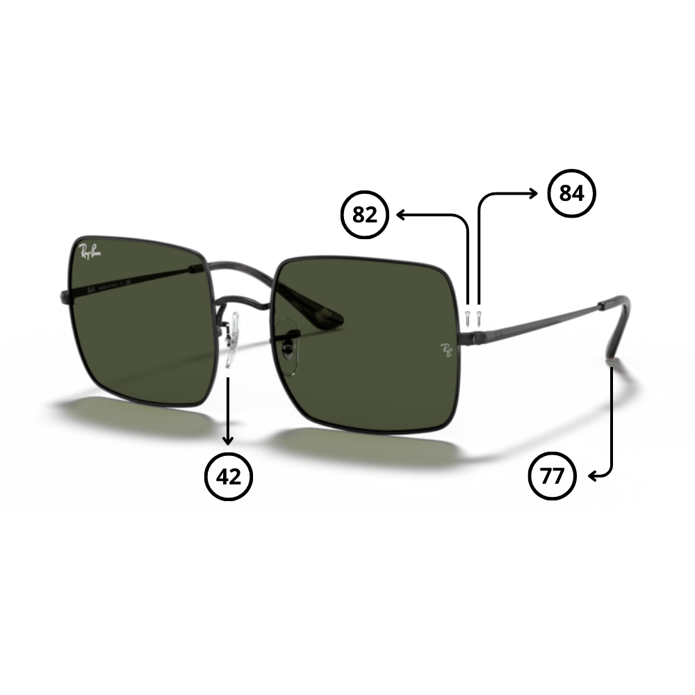 Pièces Rechange Ray-Ban 1971 SQUARE Originaux