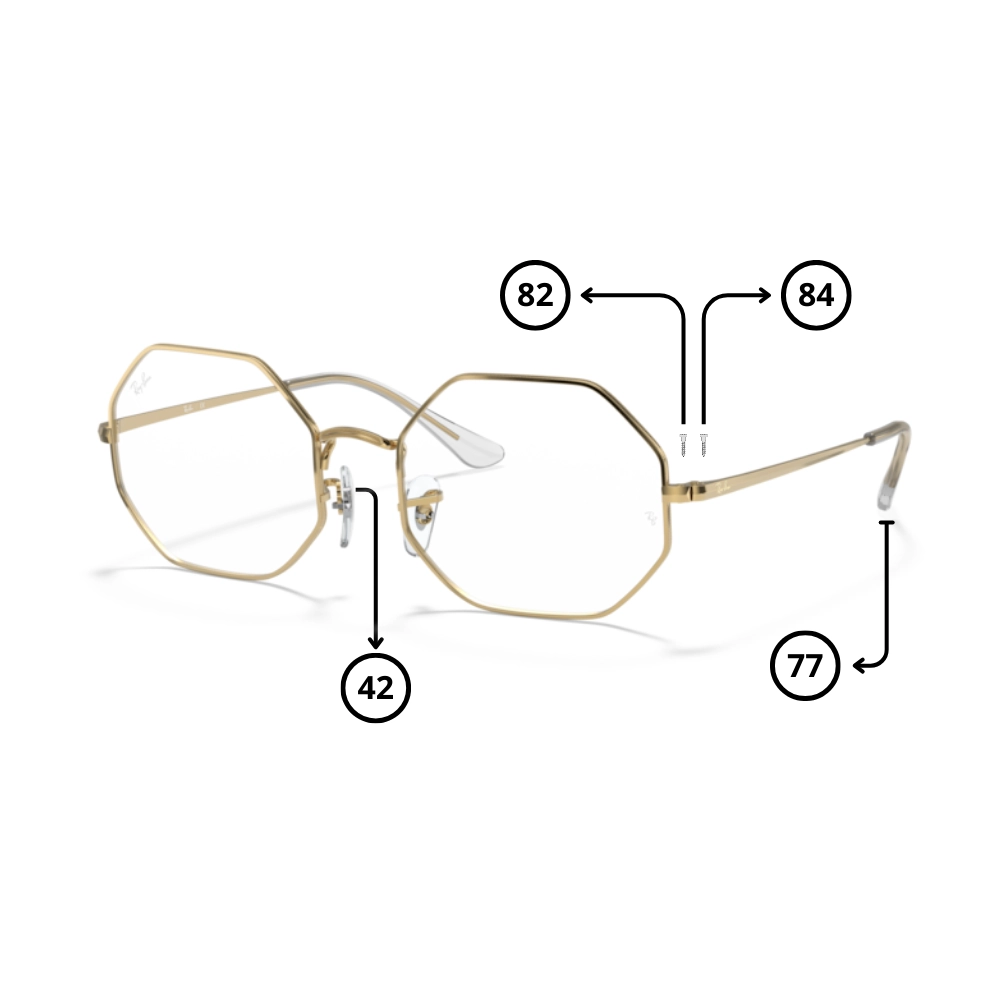 Pièces Rechange Ray-Ban 1972V Originaux