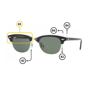 Pièces Rechange Ray-Ban 2156 Originaux