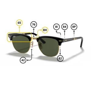 Pièces Rechange Ray-Ban 2176 Originaux