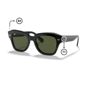 Pièces Rechange Ray-Ban 2186 STATE STREET Originaux
