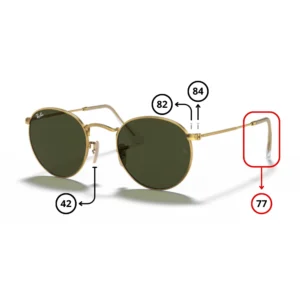 Pièces Rechange Ray-Ban 3447 Originaux