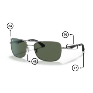 Pièces Rechange Ray-Ban 3515 Originaux