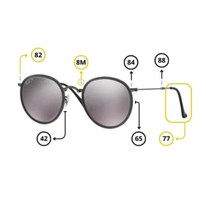 Pièces Rechange Ray-Ban 3517 Originaux