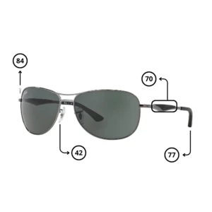 Pièces Rechange Ray-Ban 3519 Originaux