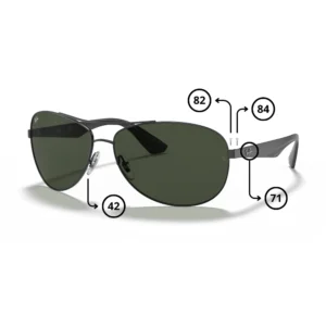 Pièces Rechange Ray-Ban 3526 Originaux