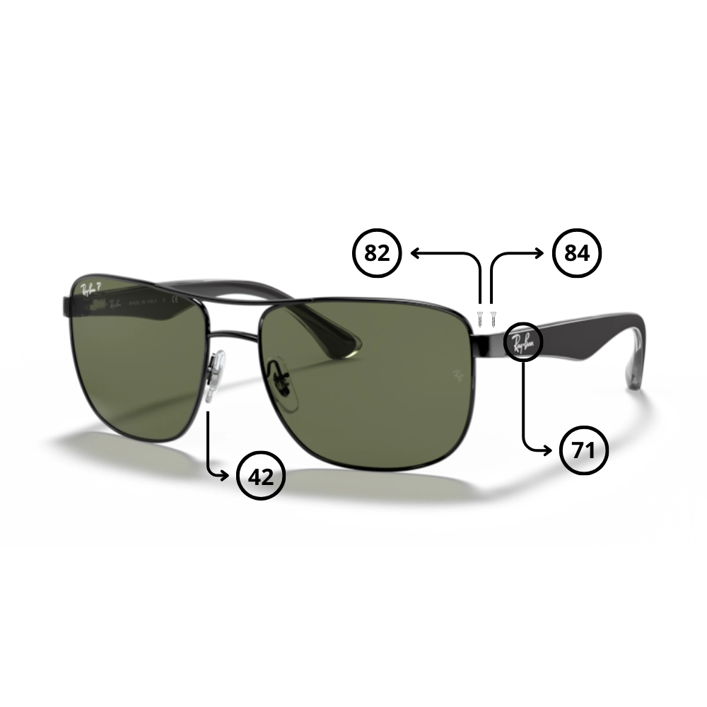 Pièces Rechange Ray-Ban 3533 Originaux