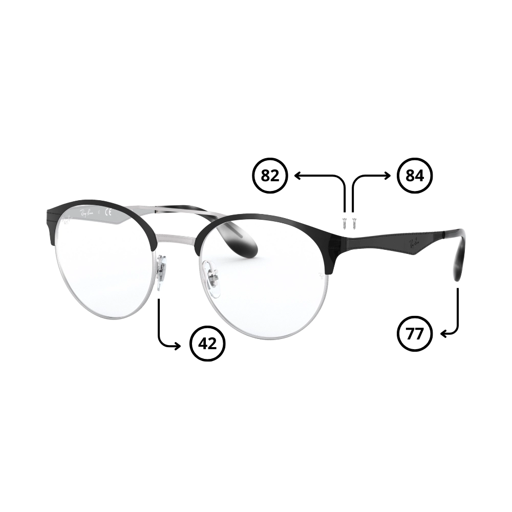 Pièces Rechange Ray-Ban 3545V Originaux