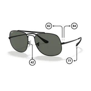 Pièces Rechange Ray-Ban 3561 THE GENERAL Originaux