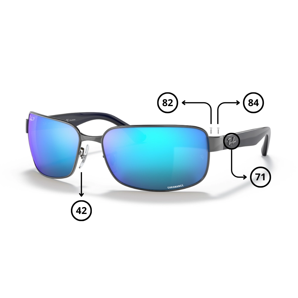Pièces Rechange Ray-Ban 3566CH Originaux
