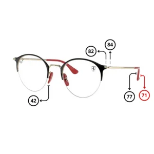Pièces Rechange Ray-Ban 3578V-M Originaux