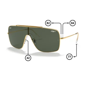 Pièces Rechange Ray-Ban 3697 WINGS Originaux