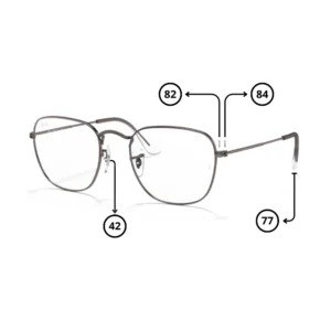 Pièces Rechange Ray-Ban 3857V FRANK Originaux